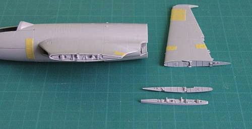 CMK - 4214  Hawker Seahawk - wing fold set for Trumpeter kit