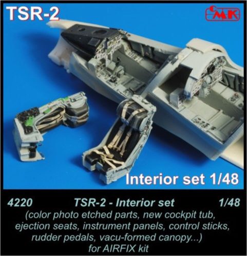 CMK - TSR-2 Interior Set für Airfix Bausatz