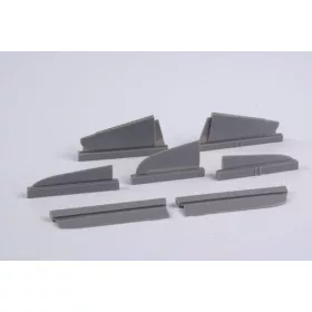CMK - J2M3 Raiden JACK Control surface set for Hasewgawa kit