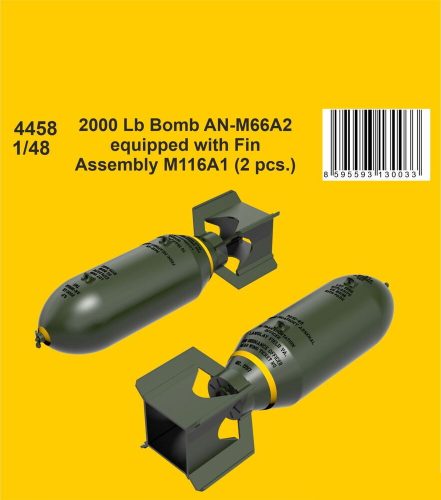 CMK - 2000 Lb Bomb AN-M66A2 equipped with Fin Assembly M116A1 (2 pcs.)