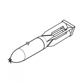 CMK - Imperial Jap. Naval Bombs 50kg (4pcs)