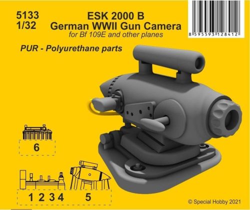 CMK - ESK 2000 B German WWII Gun Camera