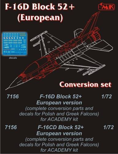 CMK - F-16D Block 52+ Europe für Academy Bausatz