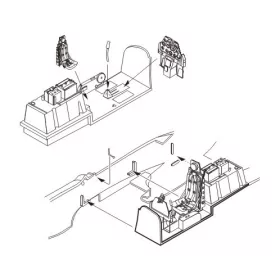 CMK - F-51D  Korean War Mustang  interior set for Tamiya