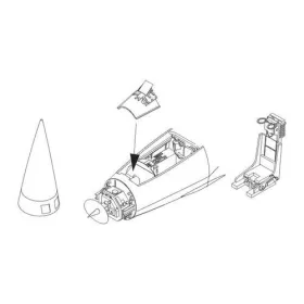 CMK - F-104G Starfighter Interior set (REV)