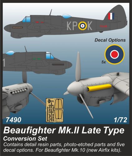 CMK - Beaufighter Mk.II Late Type Conversion set 1/72