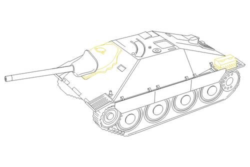 CMK - Hetzer early and late exterior for Tamiya