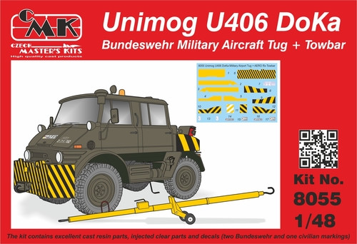 CMK - Unimog U406 DoKa Military Airport Tug + Towbar