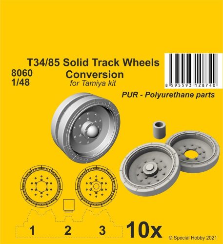 CMK - T34/85 Solid Track Wheels Conversion Set