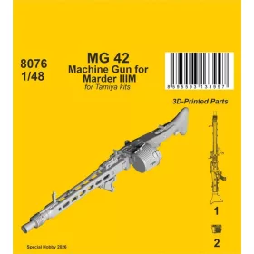 CMK - MG 42 Machine Gun for Marder IIIM for Tamiya