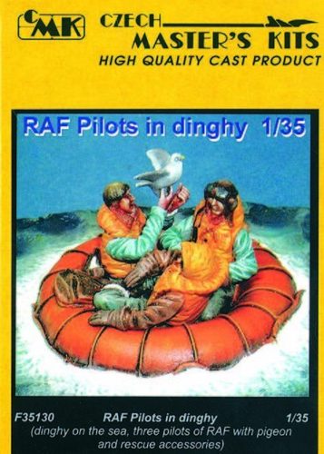 CMK - Britisch RAF Pilots in Dinghy