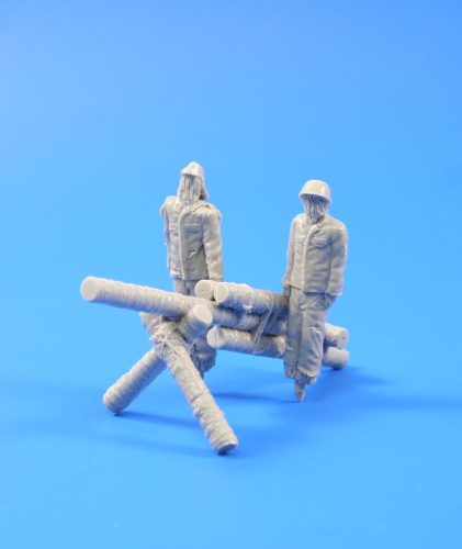 CMK - Jap.Army dummy soldiers+howitzer WWII