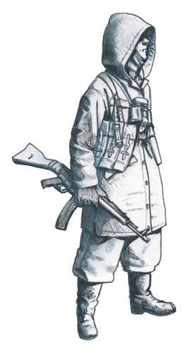 CMK - German SS soldier (Hungary 1945)