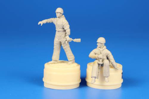 CMK - Soviet Tank Desant Troops,part 2(2 Figur for a T-34 and another tanks