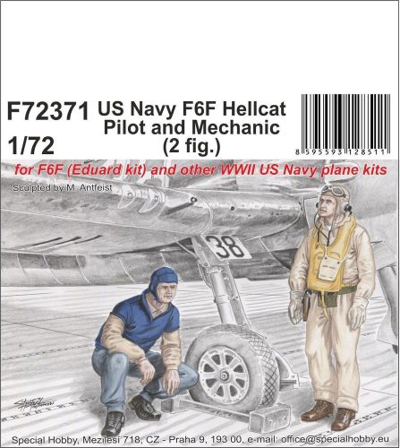 CMK - US Navy F6F Hellcat Pilot and Mechanic