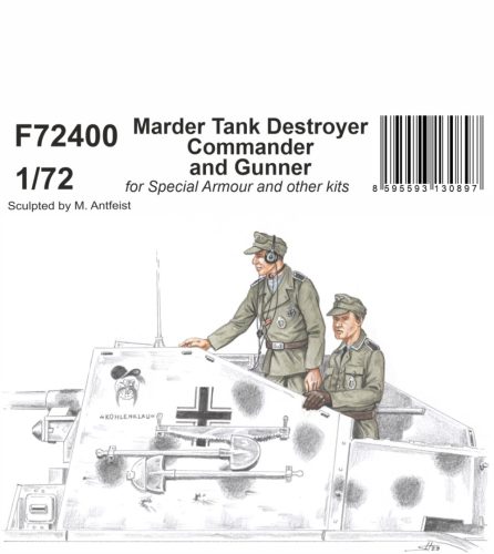 CMK - 1/72 Marder Tank Destroyer Commander and Gunner