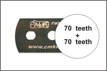 CMK - 70 fogas fűrész penge ( 2 oldalas ) 5 db