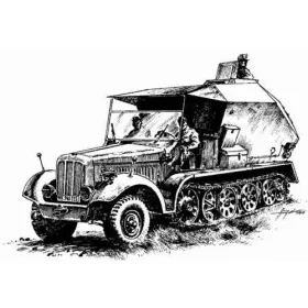 CMK - Sd.Kfz 7/3 Feuerleitpanzer