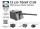 CMK - 1/72 15 cm TbtsK C/36  WWII German Atlantic Wall Gun harcjármű makett