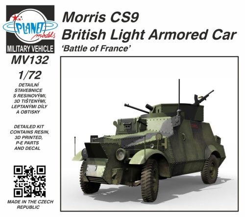 CMK - 1/72 Morris CS9 British Light Armored Car ‘Battle of France’