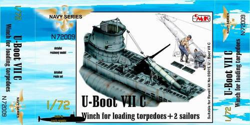 CMK - U-Boot Typ VII C Torpedowinsch für Revell-Bausatz