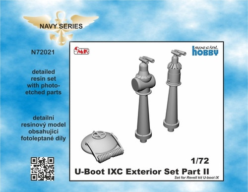CMK - U-Boot IX Exterior Set Part II for Revell Kit