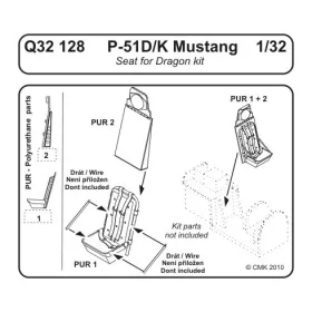 CMK - P-51D/K Seat