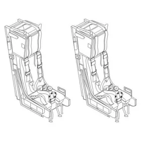 CMK - Ejection seat Martin Baker Mk. 10 (2pcs.