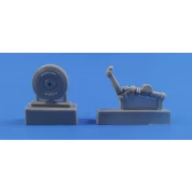CMK - Tempest/Typhoon-Tail wheel w.strengthene