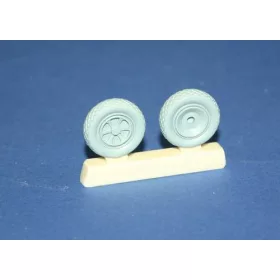   CMK - P-47D Thunderbolt wheels f r Tamiya und Hasegawa Bausatz