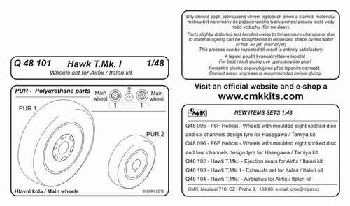 CMK - Hawk T.Mk.I Wheels