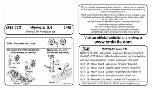 CMK - Wywern S.4 Wheels
