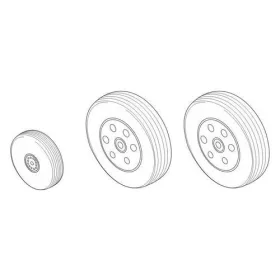 CMK - BAe Hawk 100 series Wheels BG mod.(AIR)
