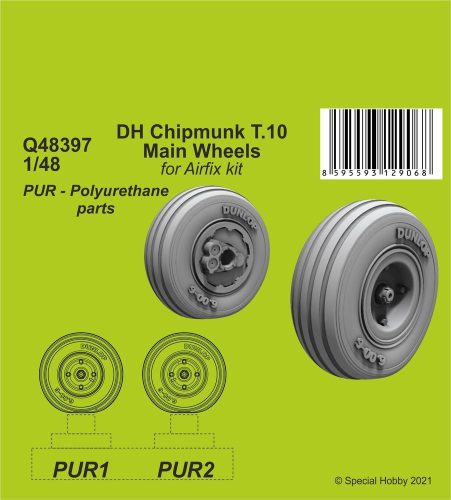 CMK - DH Chipmunk T.10 Main Wheels