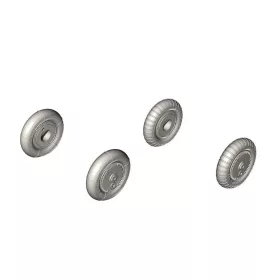CMK - Bf 109G-6 Wheel set (smooth and ribbed tyres)