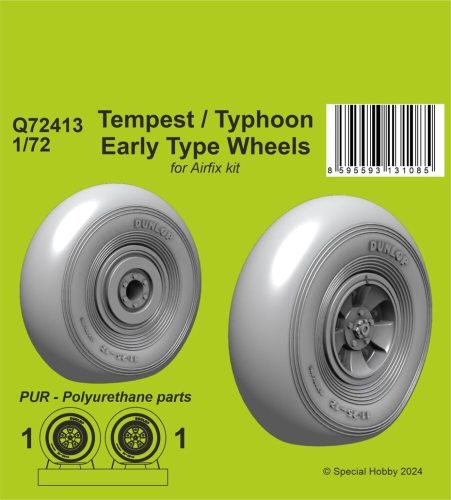 CMK - Tempest/Typhoon Early type Wheels 1/72