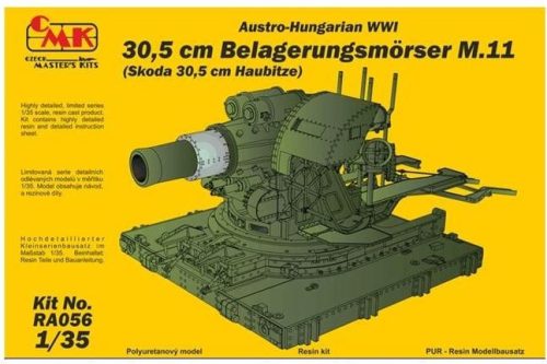 CMK - Austro-Hungarian Wwi 30,5Cm Belagerungs- Mă¶Rser M.11(Skoda 30,5Cm Haubitz