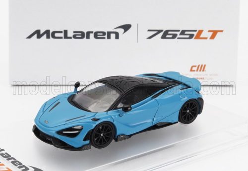 Cm-Models - McLAREN 765LT WITH RACING SET WHEELS 2020 LIGHT BLUE