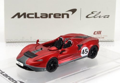 Cm-Models - McLAREN ELVA N 45 RACING 2020 RED GREY