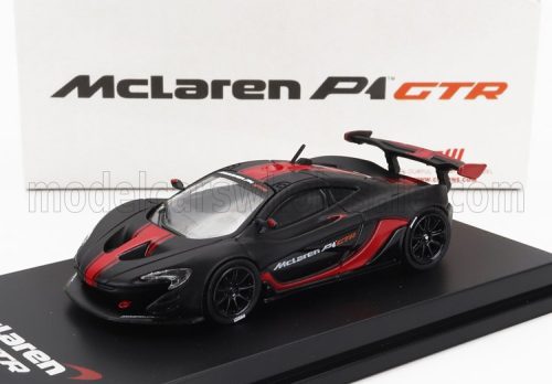 Cm-Models - McLAREN P1 GTR N 0 2015 BLACK ORANGE
