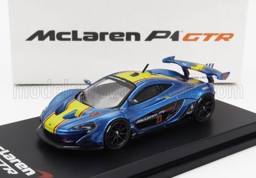 Cm-Models - McLAREN P1 GTR N 0 2015 BLUE YELLOW