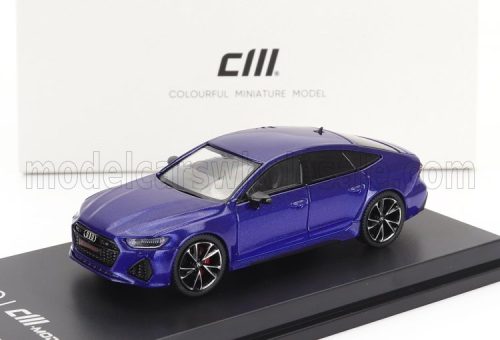 Cm-Models - AUDI A7 RS7 SPORTBACK 2021 BLUE MET