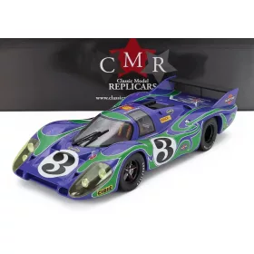   CMR - PORSCHE 917LH 4.5L TEAM MARTINI RACING INTERNATIONAL N 3 2nd 24h LE MANS 1970 GERARD LARROUSSE - WILLI KAUHSEN BLUE GREEN