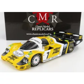   CMR - PORSCHE 956L TURBO TEAM NEWMAN JOEST RACING N 7 WINNER 24h LE MANS 1984 K.LUDWIG - H.PESCAROLO - S.JOHANSSON YELLOW BLACK