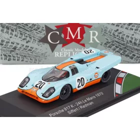   CMR - PORSCHE 917K 4.5L TEAM JOHN WYER AUTOMOTIVE ENGINEERING LTD GULF N 20 24h LE MANS 1970 JO SIFFERT - BRIAN REDMANN LIGHT BLUE ORANGE
