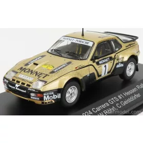   Cmr - Porsche 924 Carrera Gts N 1 Winner Rally Hessen 1981 W.Rohrl - C.Geistdorfer Gold Black