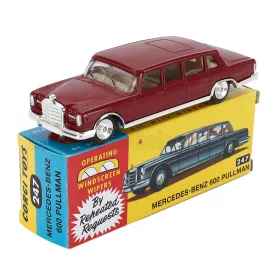 Corgi - MERCEDES BENZ S-CLASS 600 PULLMAN 1963 BORDEAUX MET
