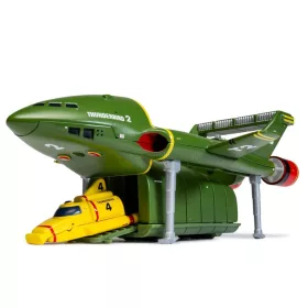   Corgi - G.ANDERSON THUNDERBIRDS - THUNDERBIRD 2 - THUNDERBIRD 4 GREEN YELLOW