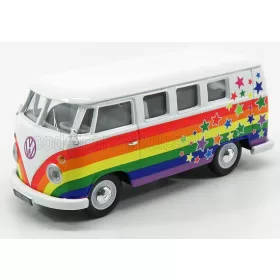   Corgi - VOLKSWAGEN T1 MINIBUS CAMPER VAN 1961 - PEACE   LOVE VARIOUS