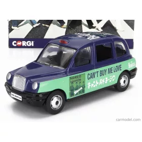   Corgi - Austin London Taxi Lti Tx4 2007 - The Beatles - Can T Buy Me Love Blue Green